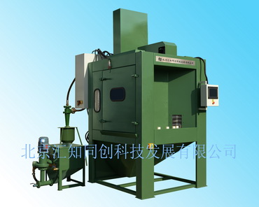 SS-0817G型PLC自动程序控制多工位液体喷砂机